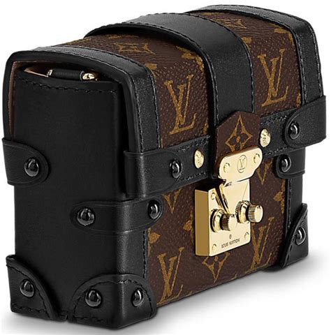 lv trunk bag black|louis vuitton big trunk bag.